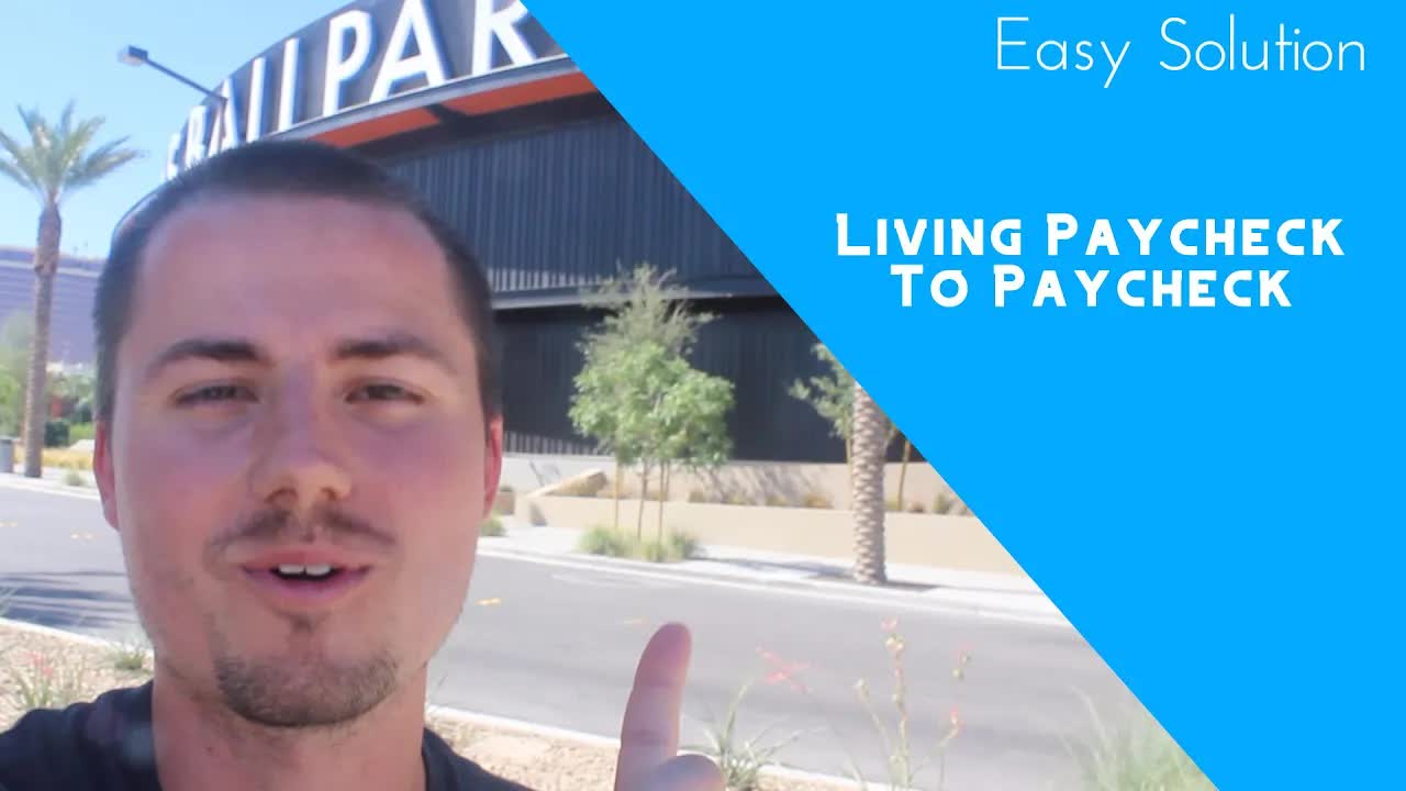 Want to stop living paycheck to paycheck? Here's how.
