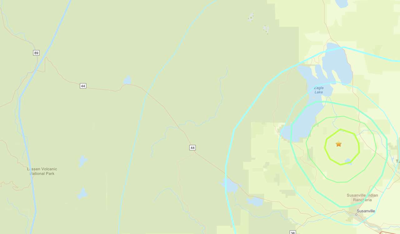 Magnitude 4.7 earthquake strikes outside Northern California national park<br><br>