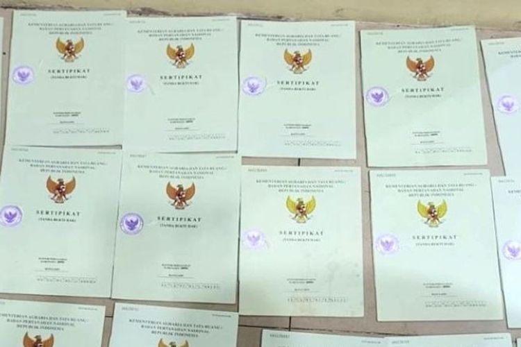 Ini cara memecah sertifikat tanah warisan