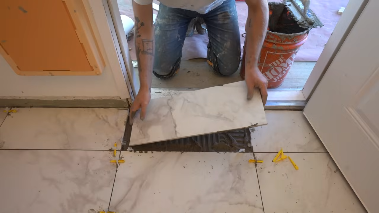 Why large format tile demands precision