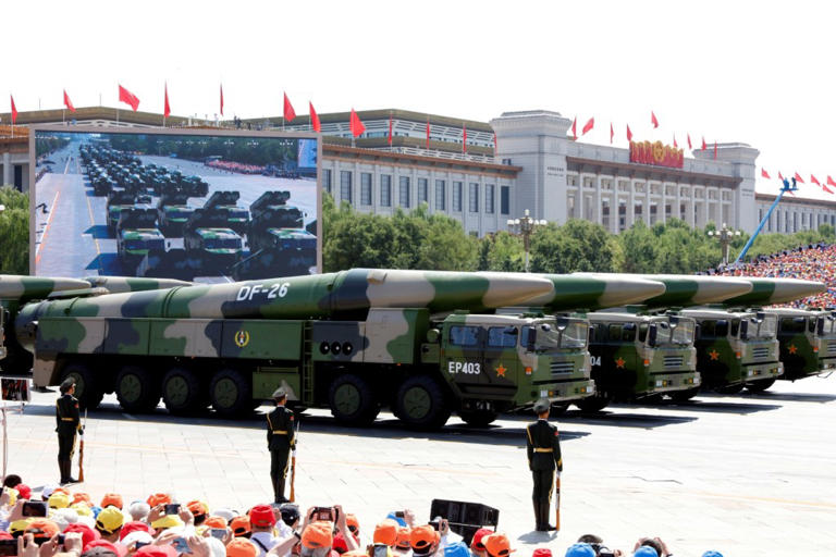 China's growing missile forces