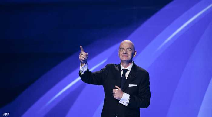 ‌جياني إنفانتينو رئيس الفيفا