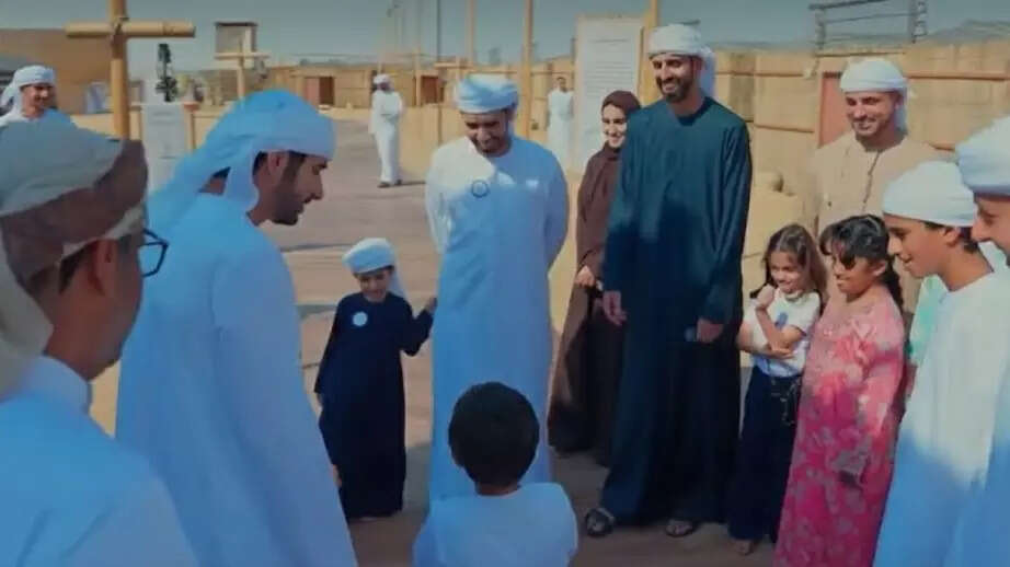 Watch video: Dubai Crown Prince Sheikh Hamdan and his kids enjoy ...