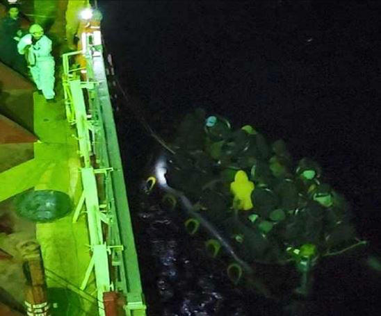 Busan ship YC Azalea rescues 35 Sudanese refugees