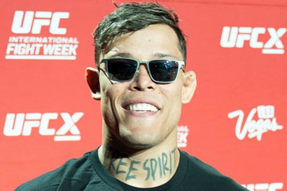 Borralho promove evento do UFC. Foto: Reprodução/Facebook/UFC