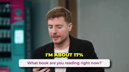 MrBeast on what book he's reading right now