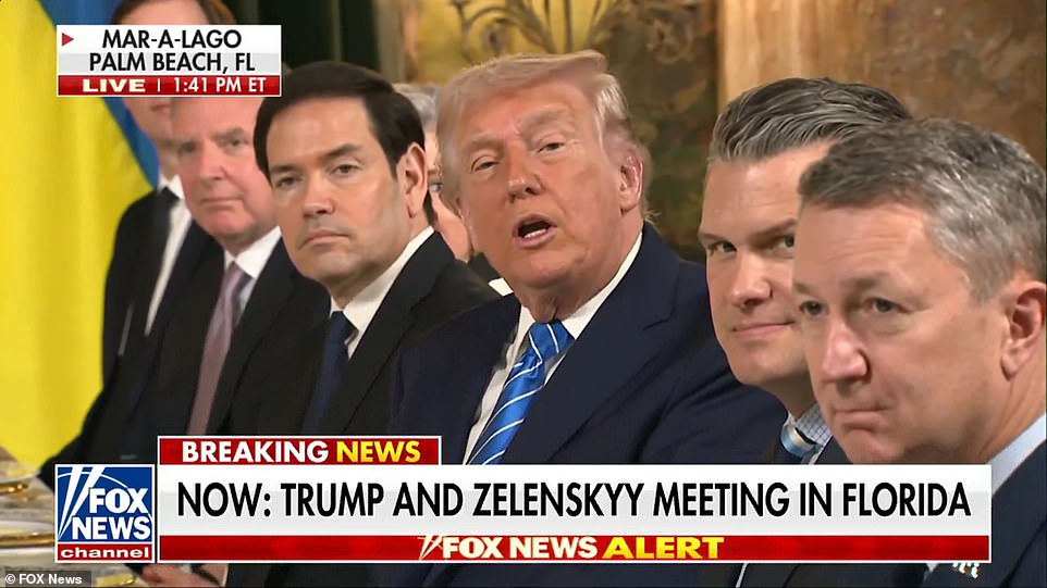 Trump stuns reporters with offer of free lunch at Mar-a-Lago
