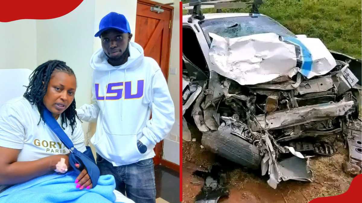 Eldoret artist involved in road accident alongside hubby weeks after ...