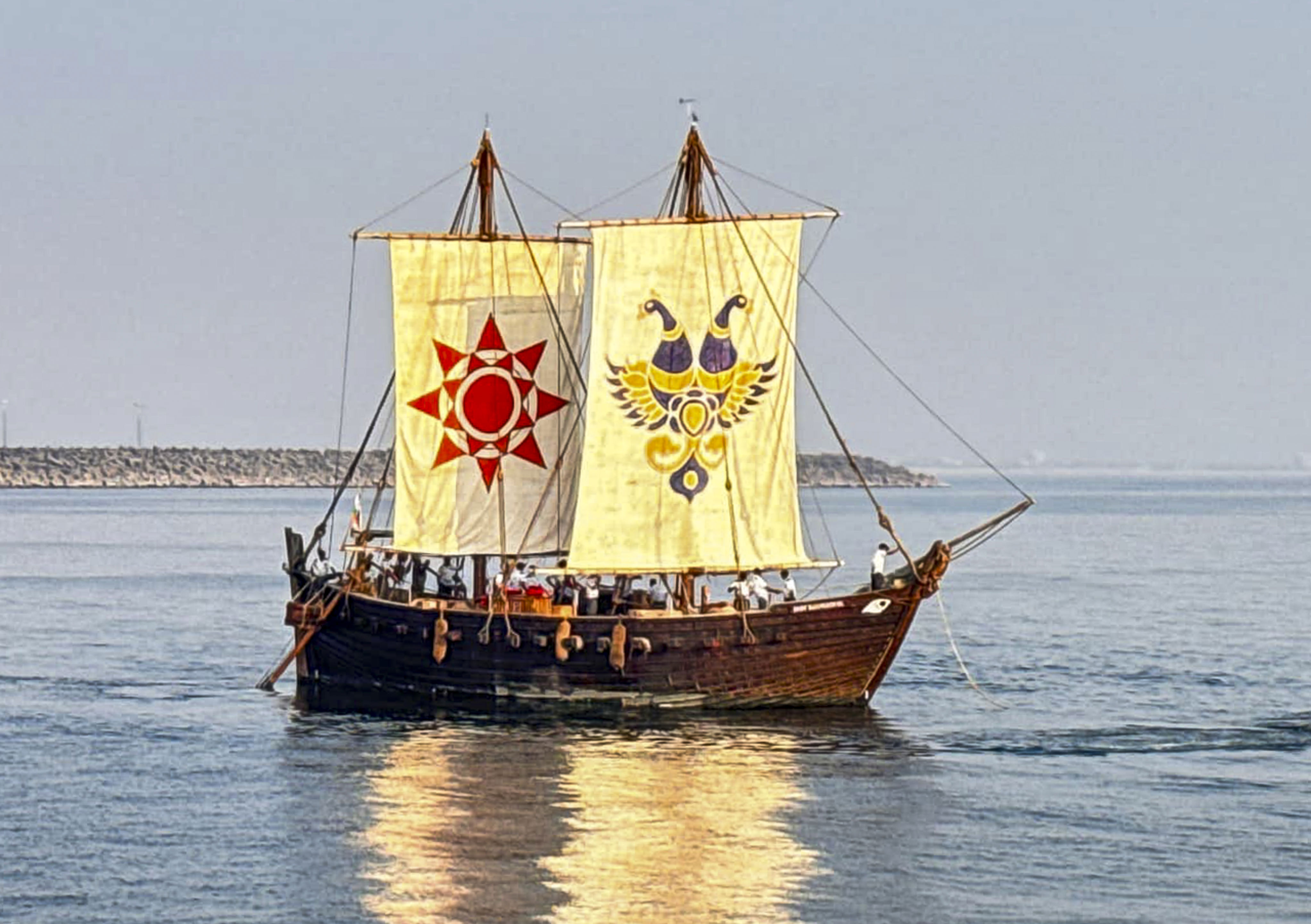 Reviving India's ancient maritime glory: INSV Kaundinya sets sail for ...