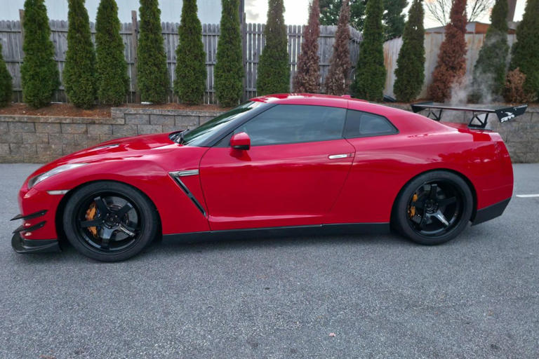 This single-owner 2009 Nissan GT-R has 21K miles and track upgrades