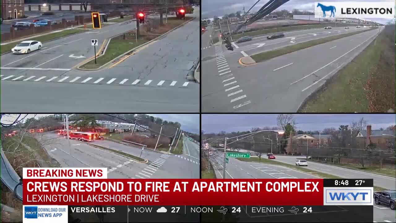 One person displaced after Lexington apartment fire