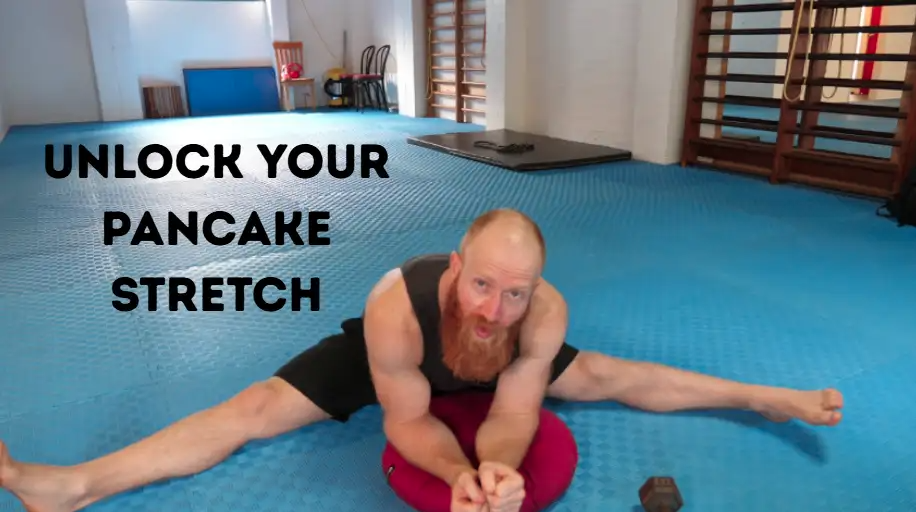 Simple stretching sequence to improve pancake flexibility