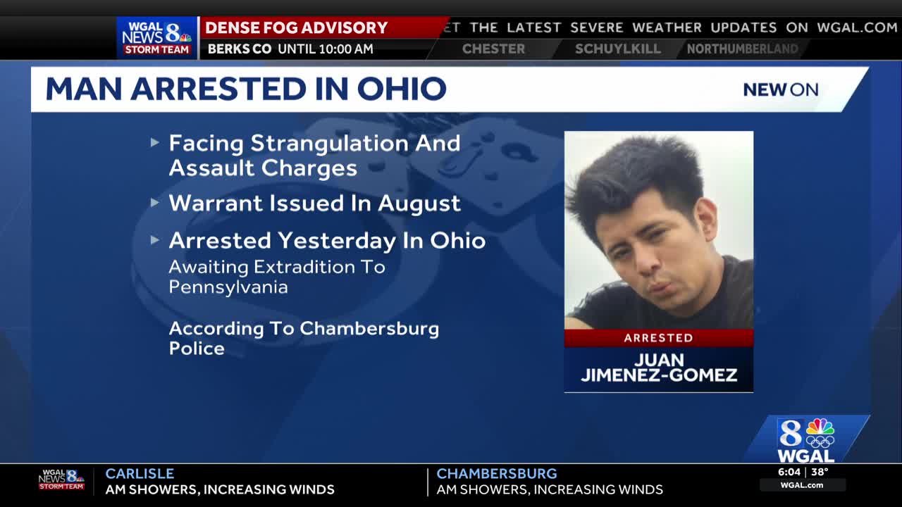 Man accused of choking, hitting person with belt arrested in Ohio