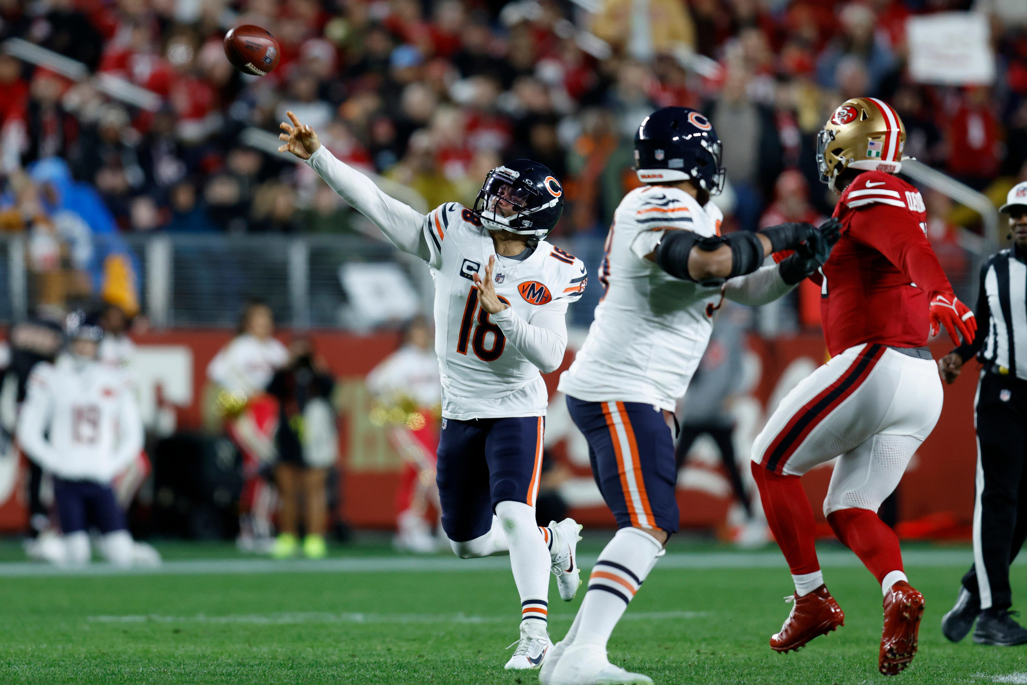 Bears QB Caleb Williams left lasting impression on 49ers defense