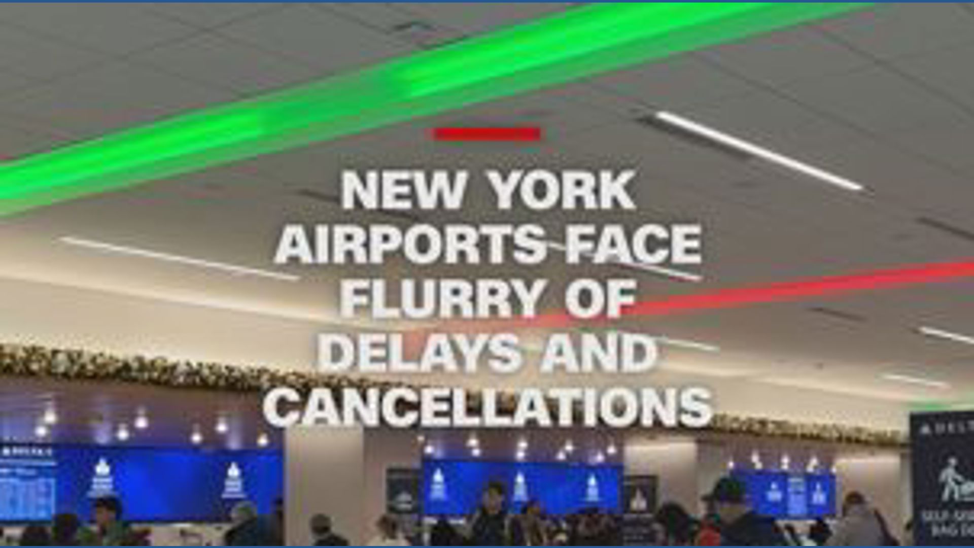 Hundreds of flights canceled at New York airports during snowstorm