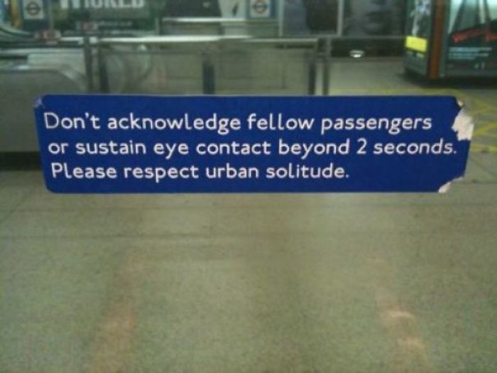 41 Funny And Strange Things Spotted On the Subway