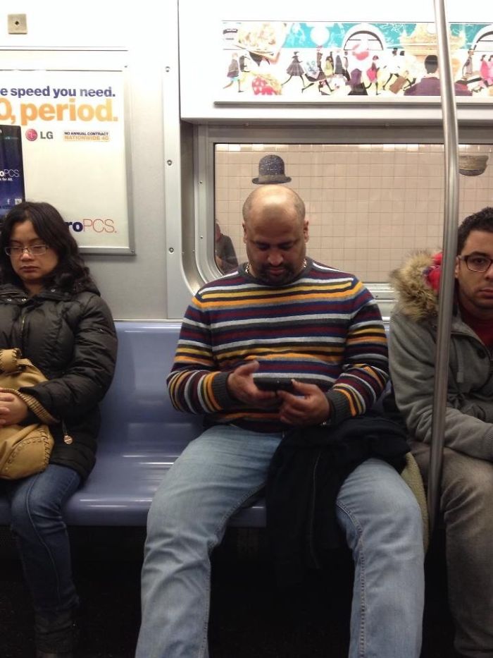 41 Funny And Strange Things Spotted On the Subway