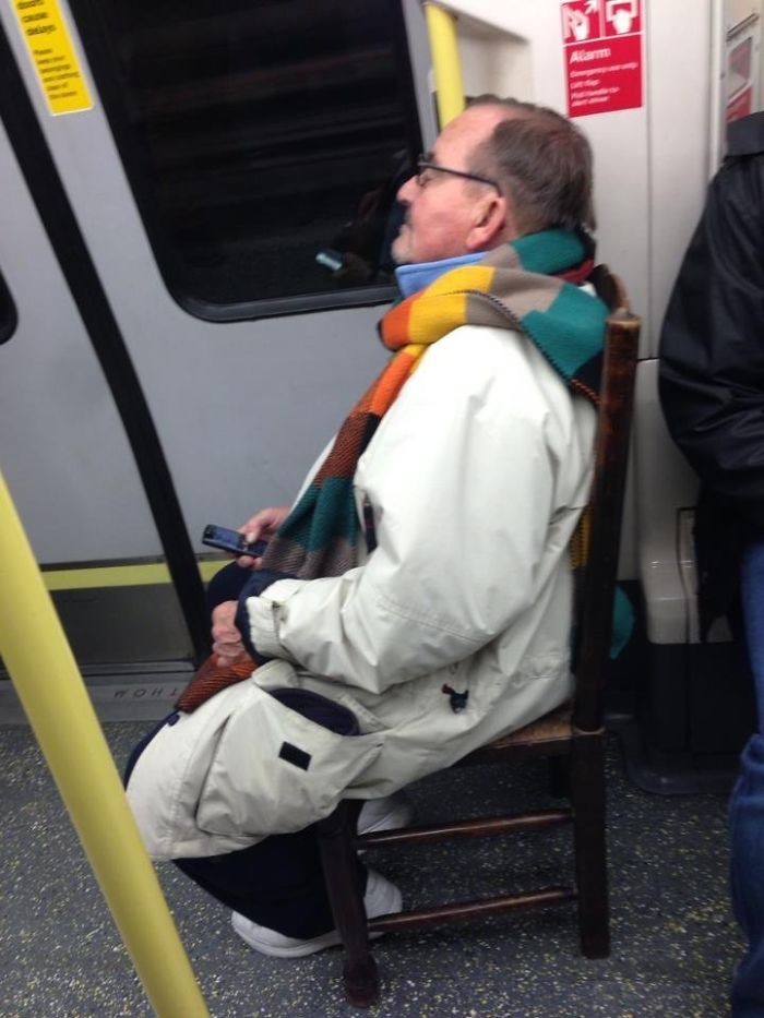 41 Funny And Strange Things Spotted On the Subway