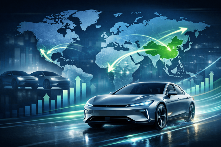 China EV exports surge as BYD set to overtake Tesla in annual sales