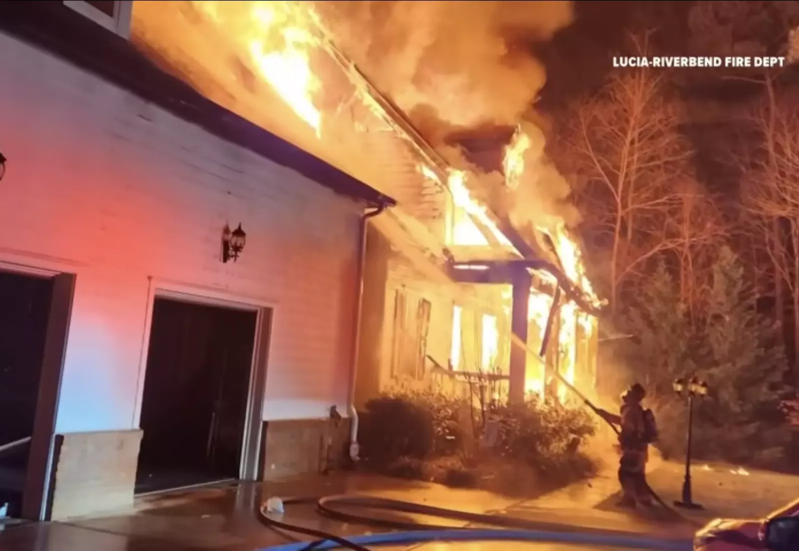1 dead after house fire at NASCAR driver Denny Hamlin’s parents’ home