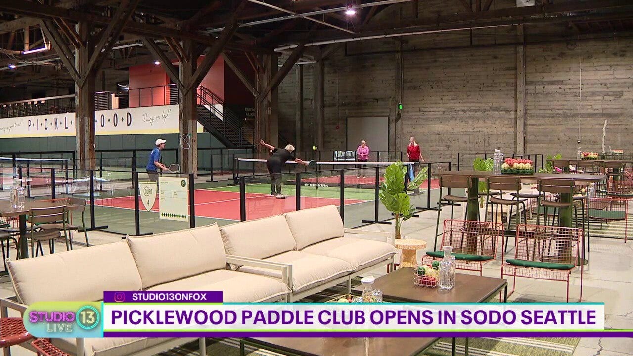 Picklewood Paddle Club opens in SoDo Seattle