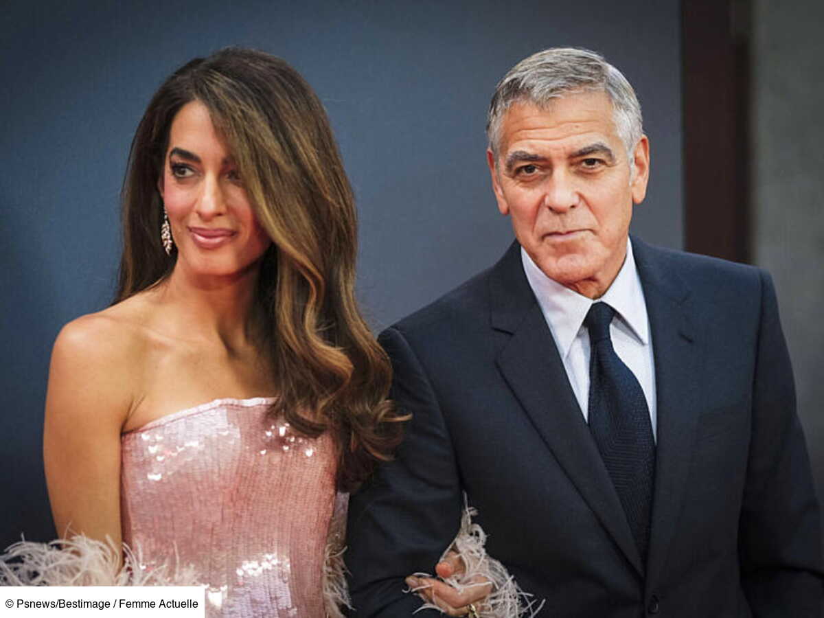 George Clooney, sa femme Amal et leurs deux enfants ont obtenu la ...