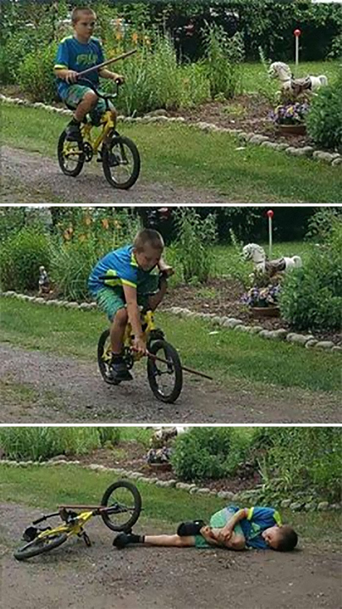 41 Of The Funniest Images From The ‘Kids In Predicaments’ Facebook Page