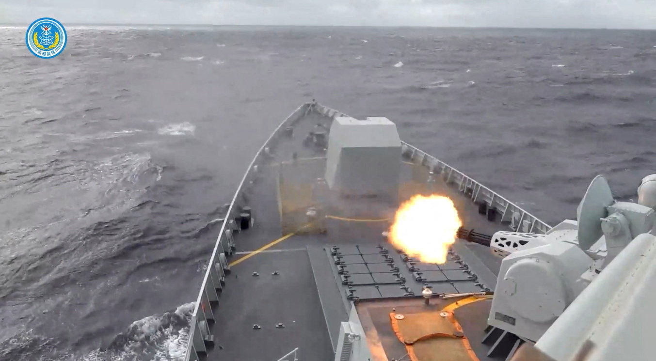 China launches massive military drills off Taiwan after US arms package<br><br>