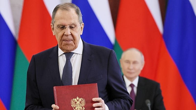 Lavrov threatens Ukraine after alleged drone attack on Putin
