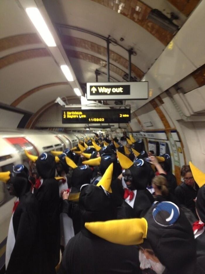 41 Funny And Strange Things Spotted On the Subway