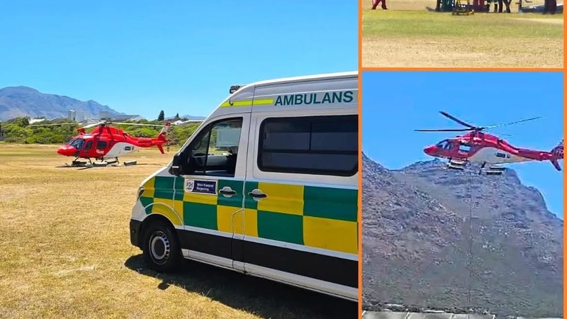 Tragic fall at Muizenberg: Hiker dies despite emergency rescue efforts