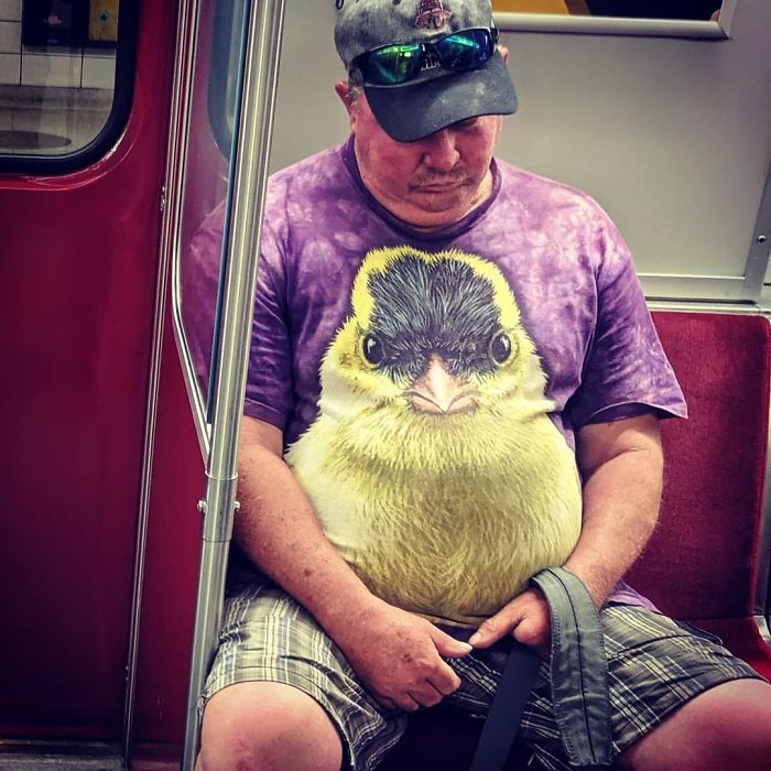 41 Funny And Strange Things Spotted On the Subway