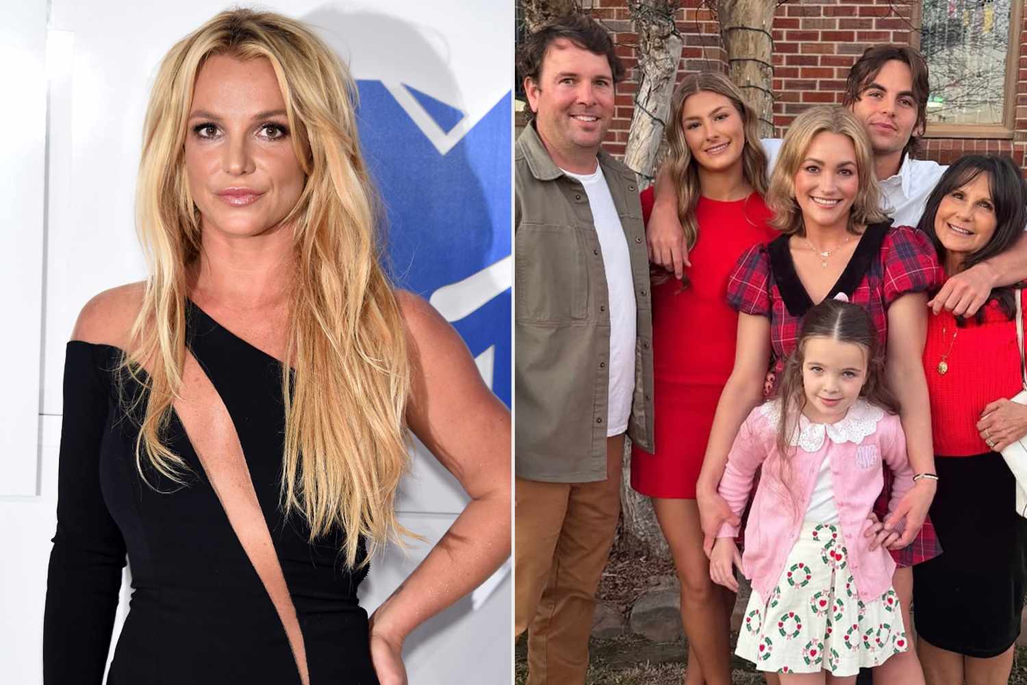 Britney Spears shares pointed note about her family after sister Jamie Lynn  posts group Christmas photo, image size:1500x1000