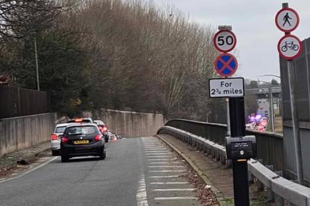 Child taken to hospital after three vehicle crash