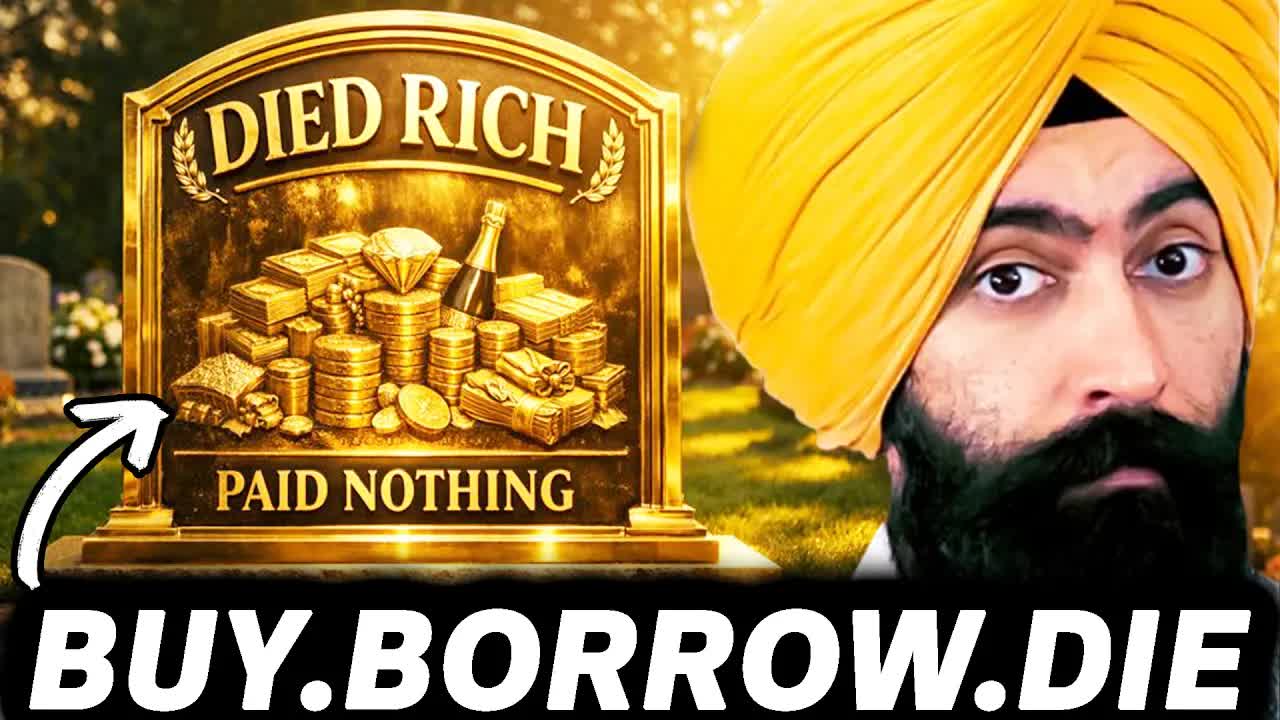 The legal IRS cheat code used by the 1%: 'Borrow until you die.'