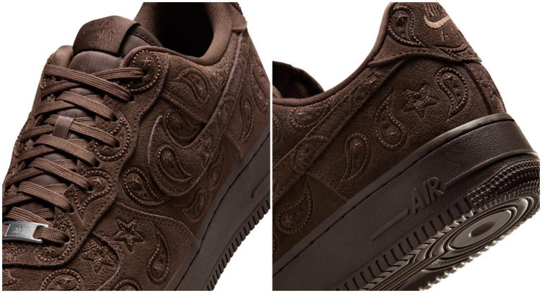 Nike Air Force 1 Low “Paisley Suede” Pack Dropping Spring 2026