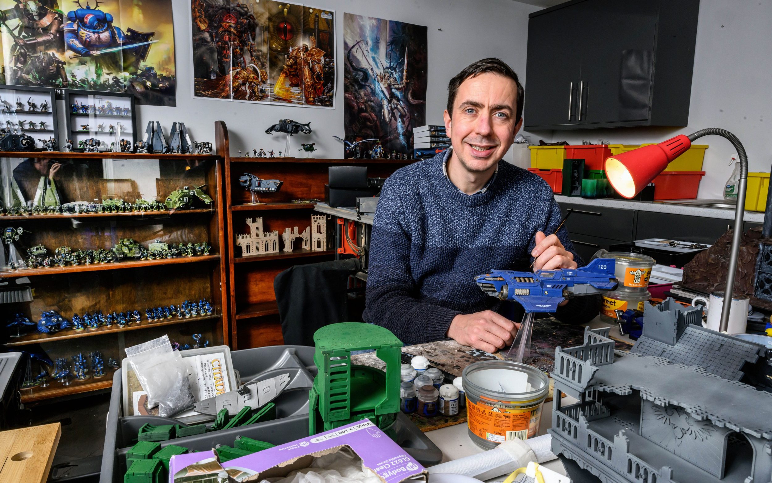 Mike Ryder collection of Warhammer figures