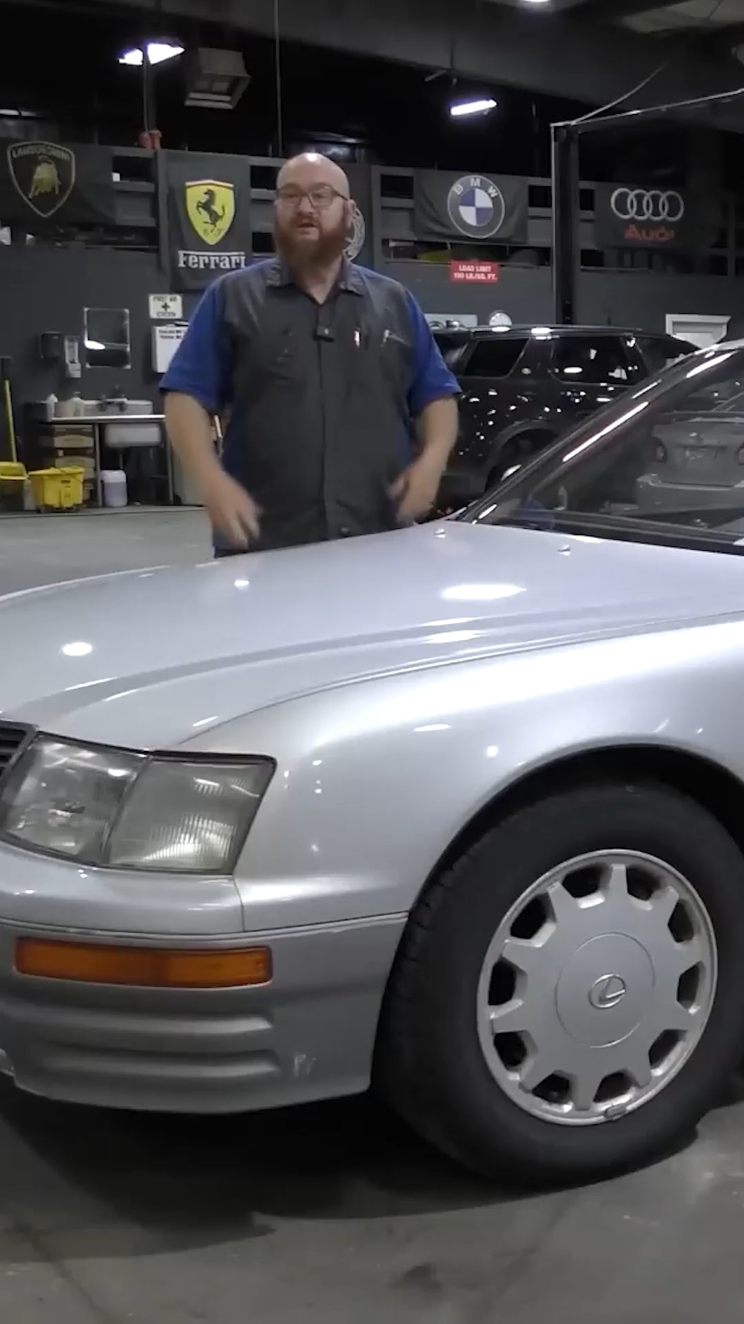 Customer alarmed by vehicle leak