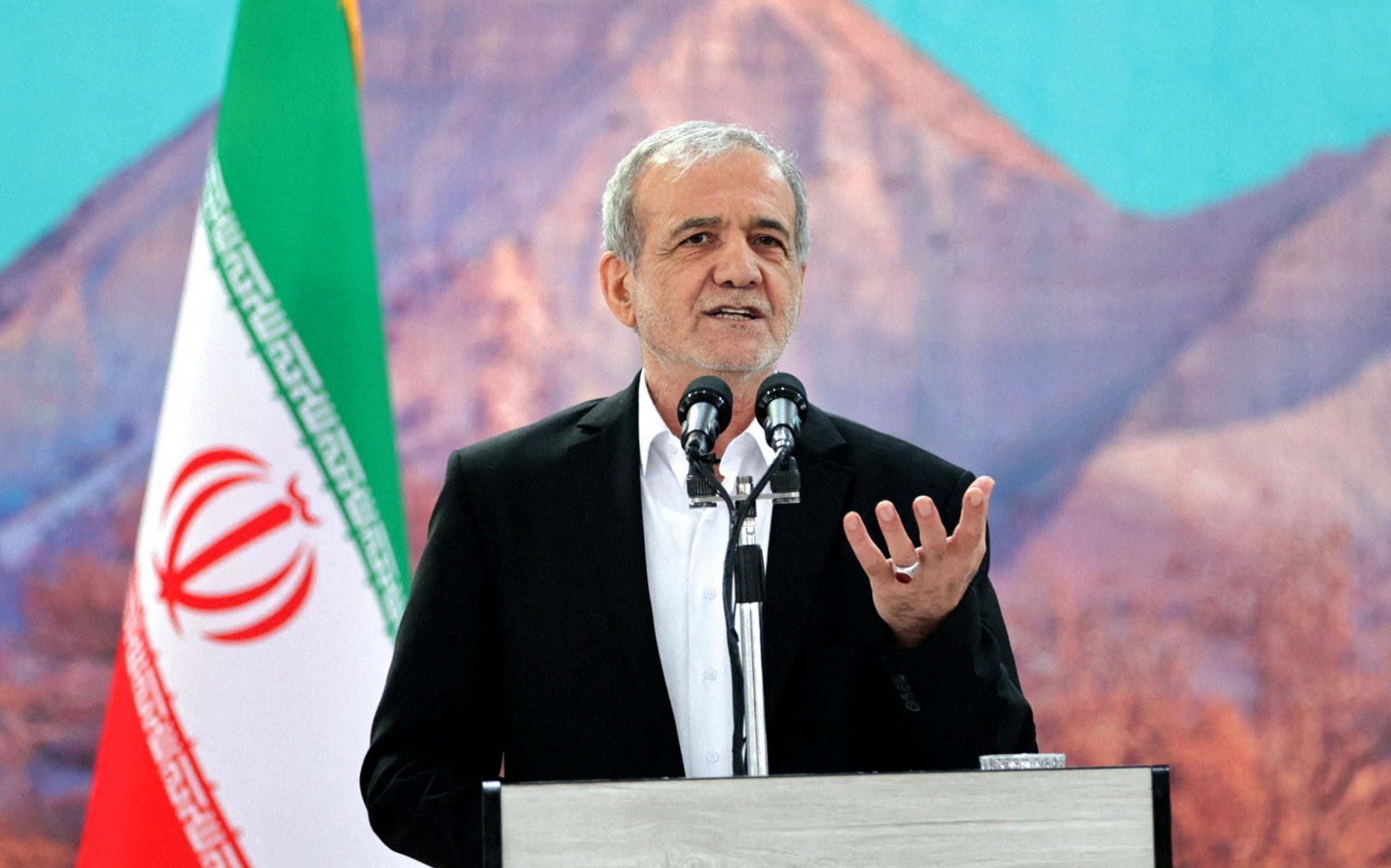 Iranian President Masoud Pezeshkian