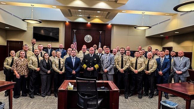 Tony A McFaddin Jr. sworn in as Rockbridge County sheriff