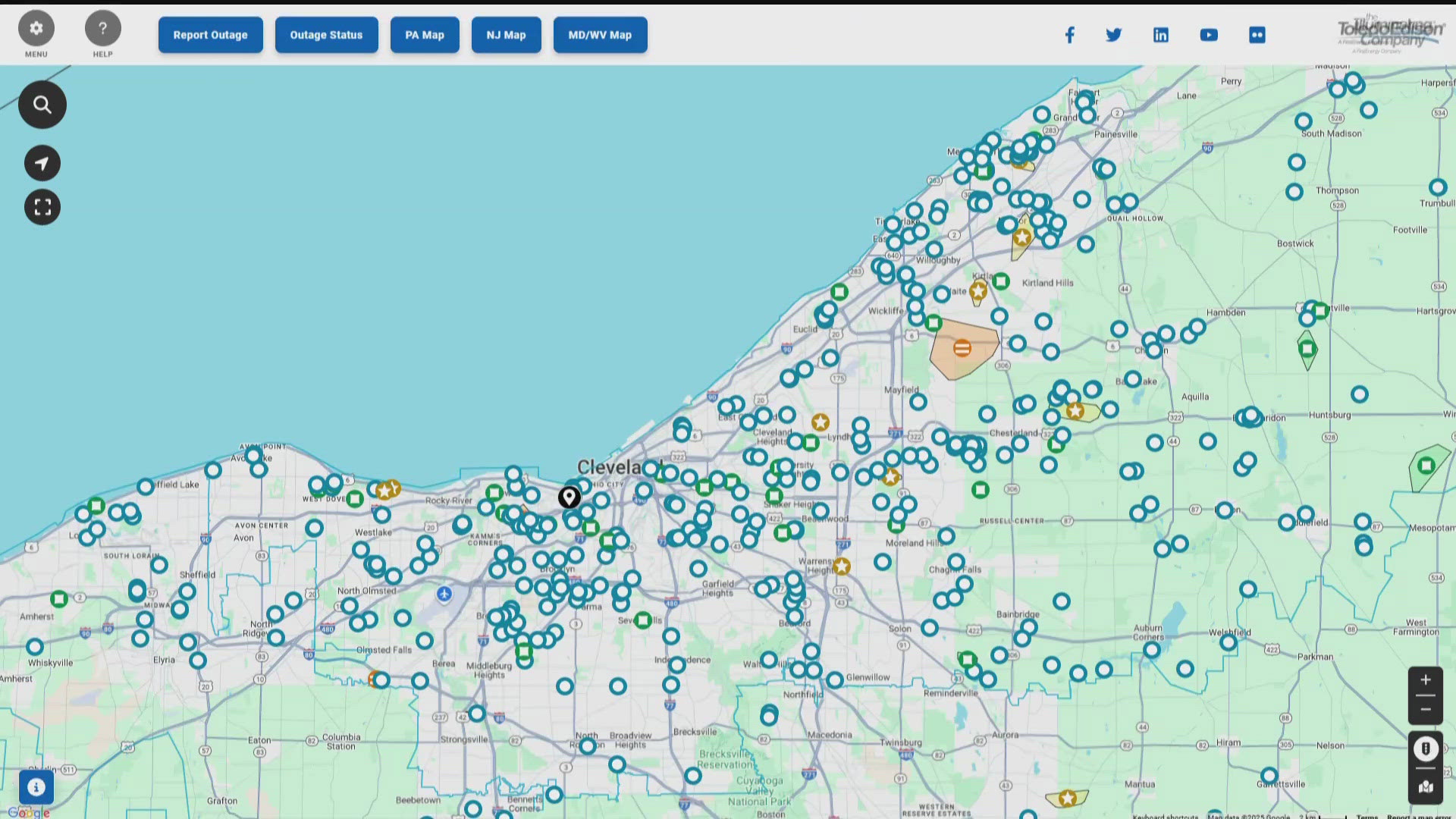 Thousands of FirstEnergy customers without power in Northeast Ohio amid ...