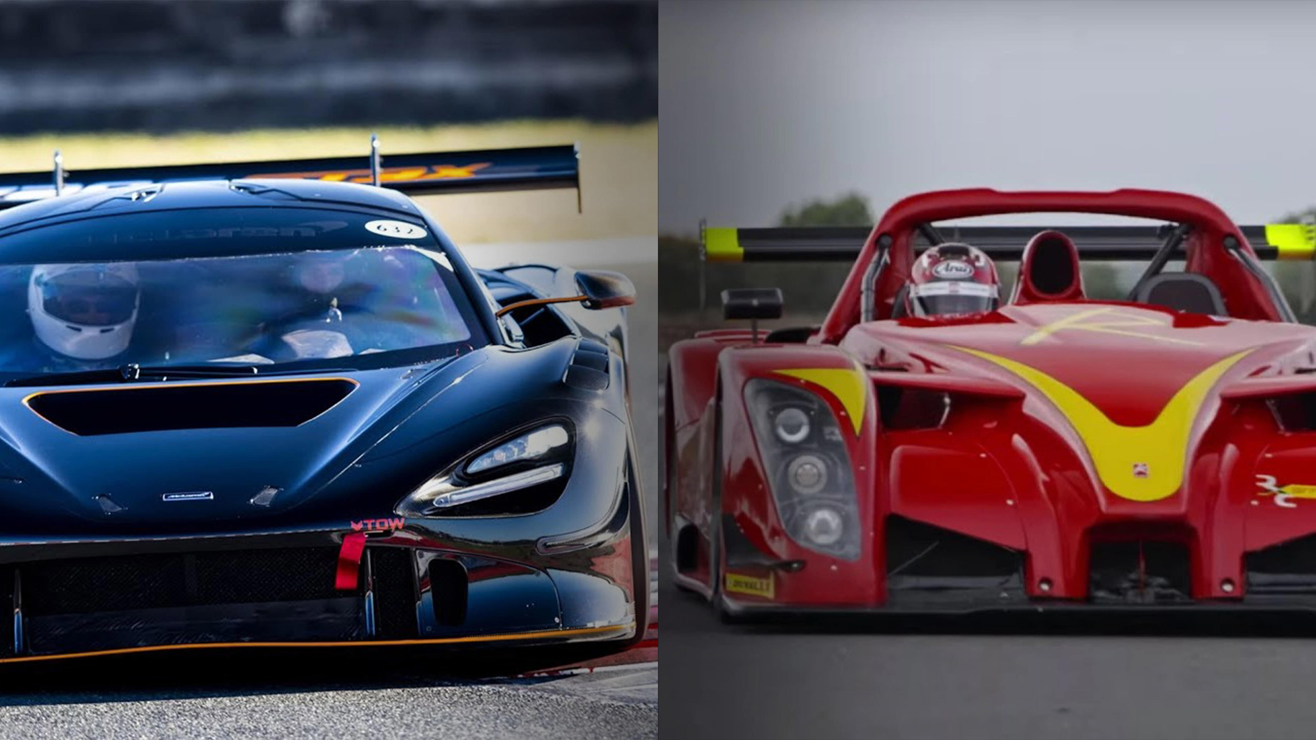 McLaren 720S GT3X contra Radical RXC Spyder