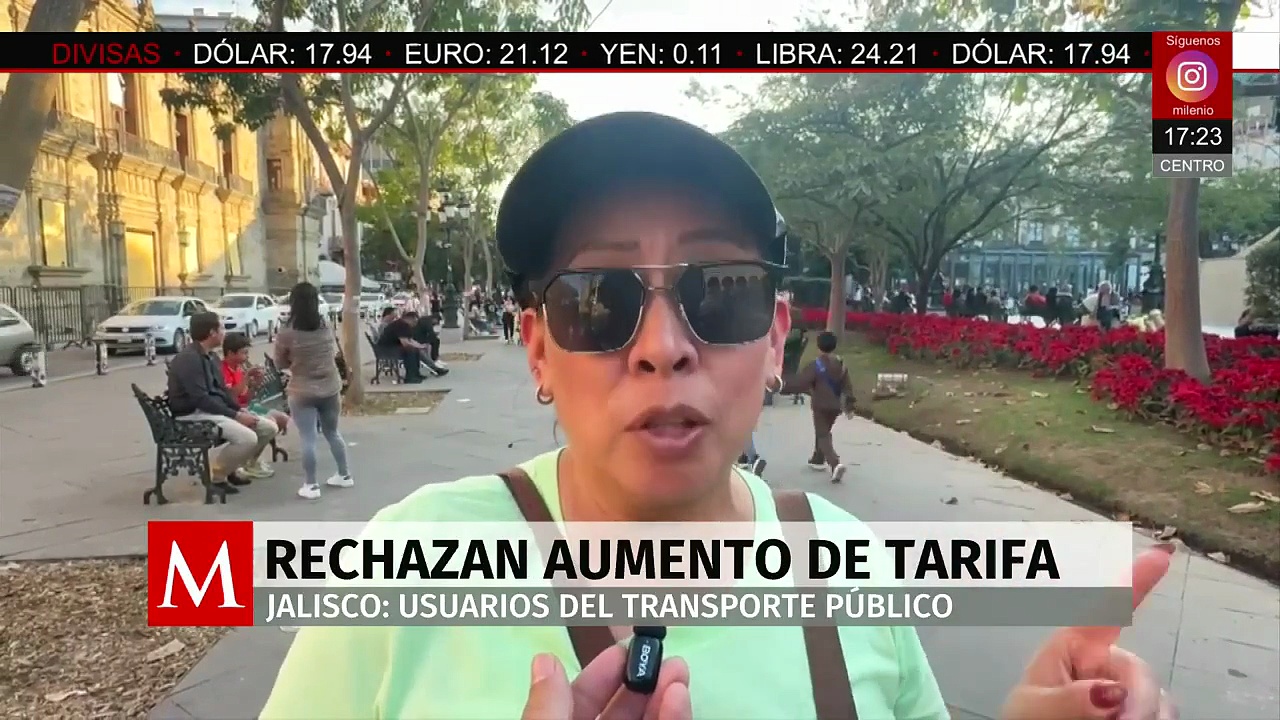 Ciudadanos en Jalisco rechazan el aumento de la tarifa del transporte ...