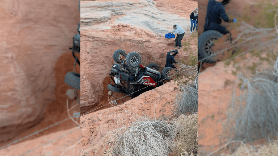 One person hospitalized with injuries after UTV rollover in Hurricane<br><br>
