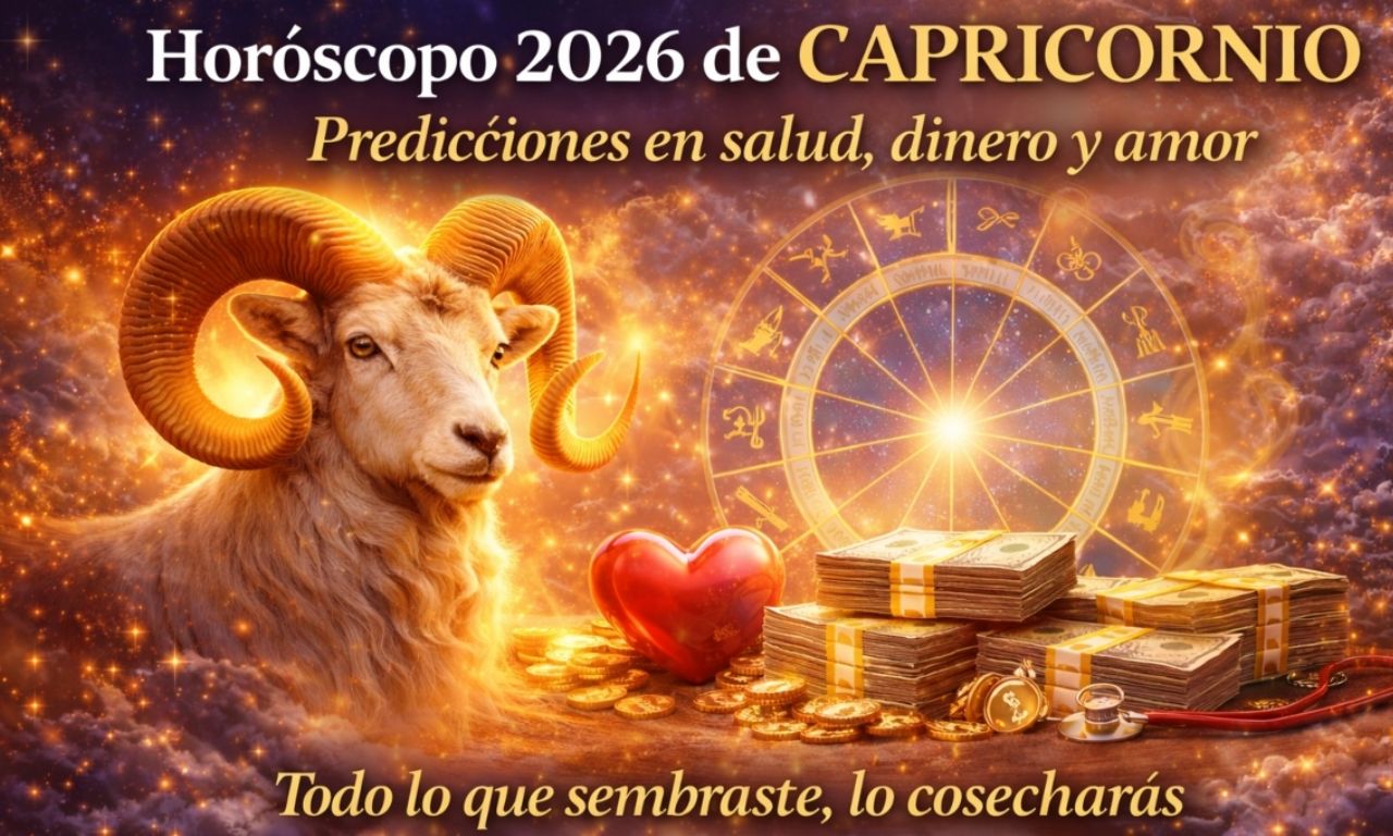 Horóscopo 2026: predicciones para Capricornio en salud, dinero y amor ...