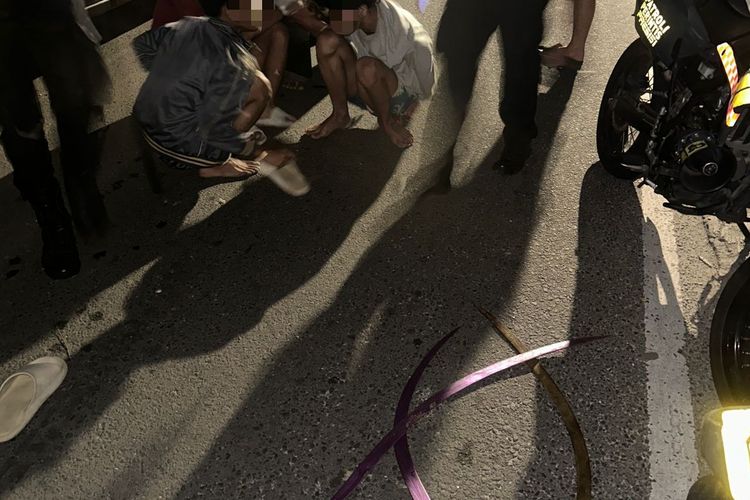 Empat Remaja Ditangkap di Jakpus, Tiga Celurit Disita