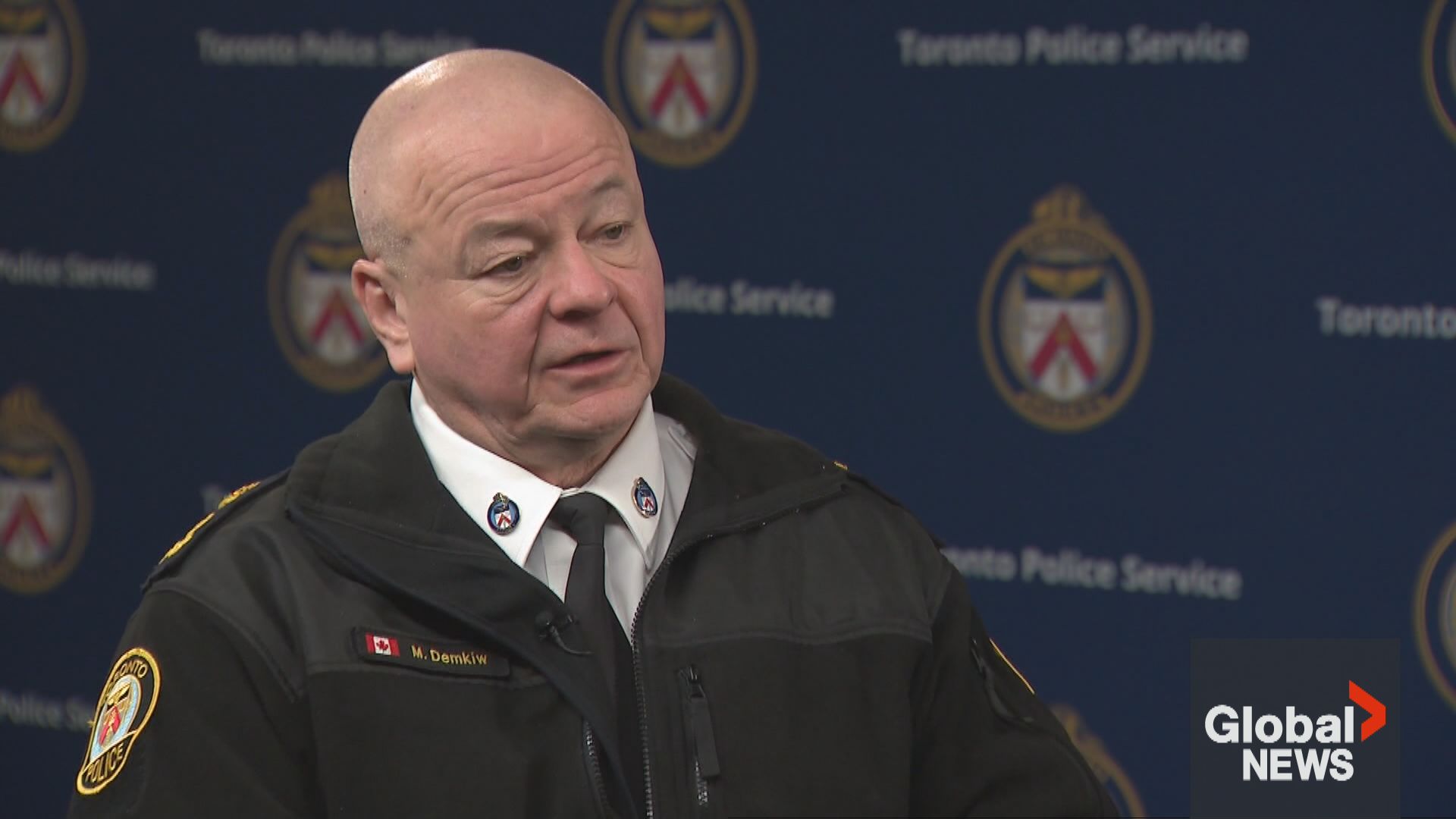 Toronto’s police chief sits down for a year-end interview