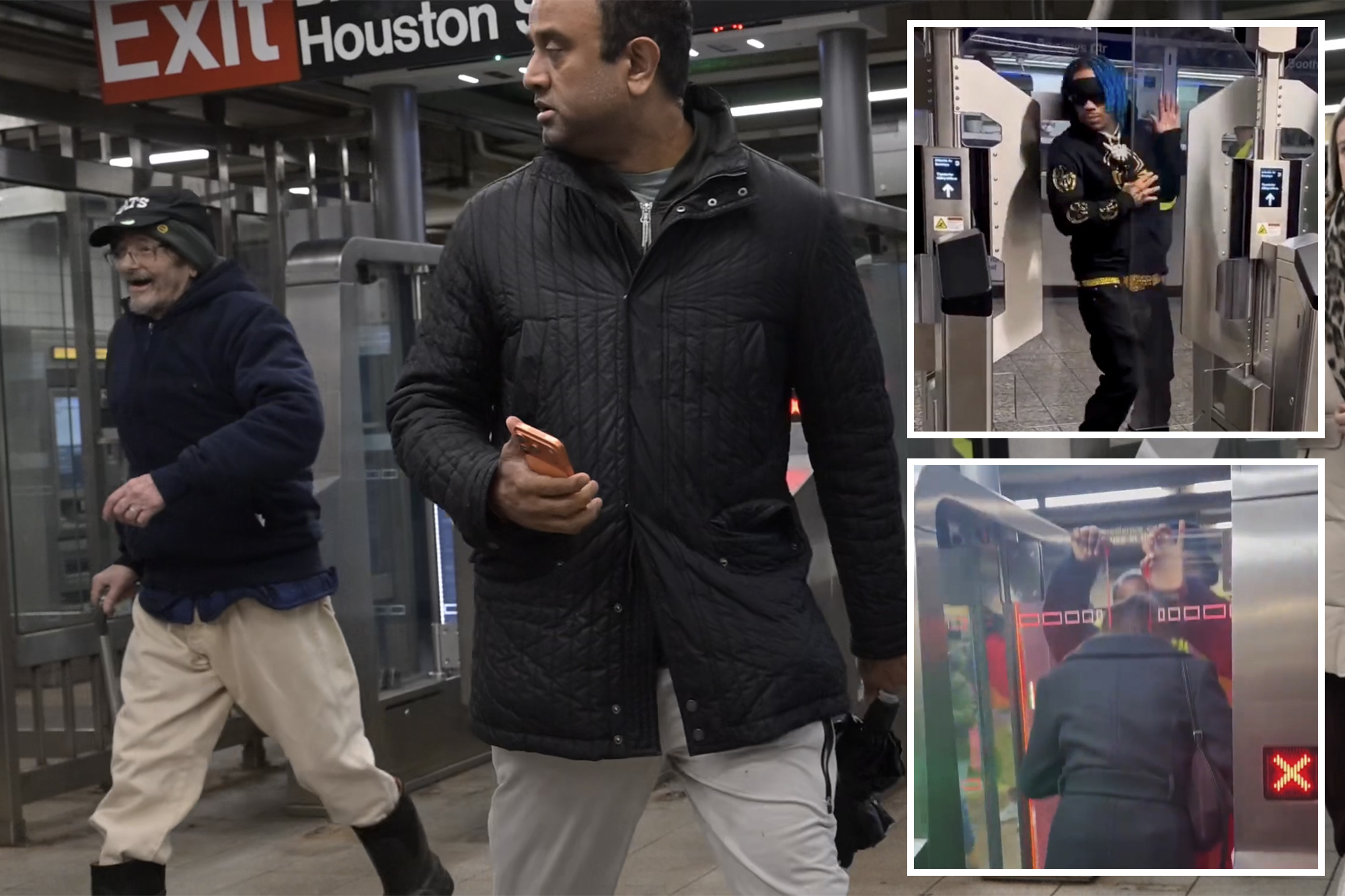 MTA’s new subway gates blasted as 'easy to beat' as man with cane is ...