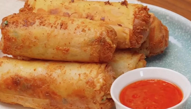 Crab Rangoon burrito