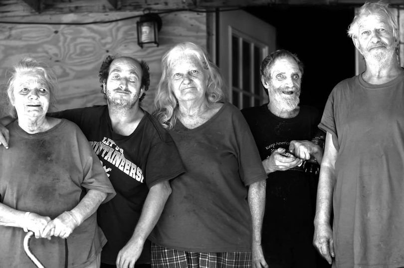Inside America's 'most inbred family' home with rotting food and gas leak